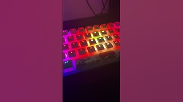 My mic is too sensitive but here’s my keyboard frfr
