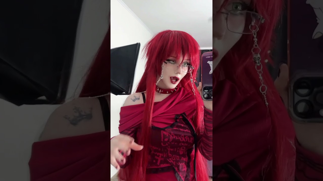 Modern Grelle?❤️ #cosplay #grellsutcliff #grellsutcliffcosplay #blackbutlercosplay