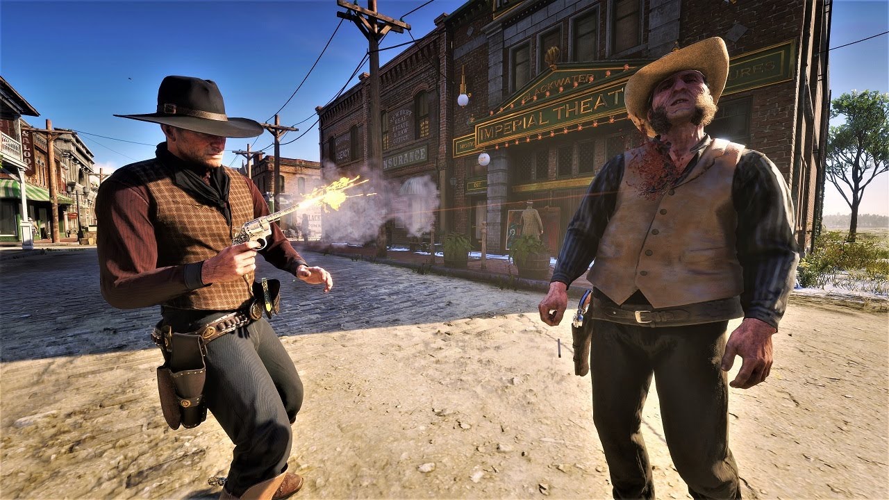 Red Dead Redemption 2 - Fist Fights & Slow Motion Kills [4K 60FPS ...