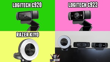Logitech C920 vs Logitech C922 vs Razer Kiyo