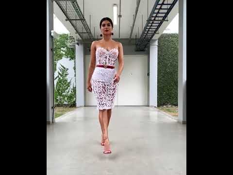 Ivana Yturbe Outfit Vestido Corto