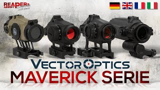 [Review] VectorOptics Maverick RedDot/Leuchtpunktvisiere (SCRD-12II  SCRD-38  SCRD-61  SCMF-31) - DE