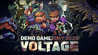 Rogue Voltage - Demo Gameplay Video 2026 (PC) - Roguelike/Automation/Indie