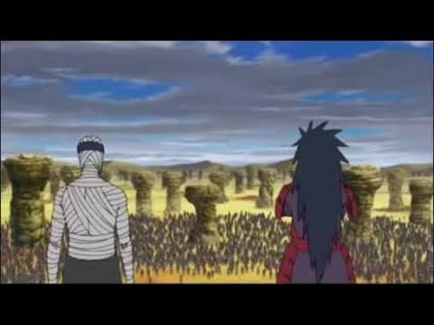 GHOST OF UCHIHA MADARA UCHIHA VS 80000 SHINOBI IN ENGLISH DUB