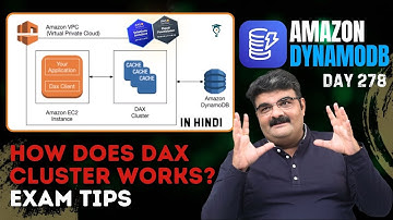 Day 278 || DynamoDB Accelerator DAX|| AWS Tutorial In Hindi || AWS DynamoDB