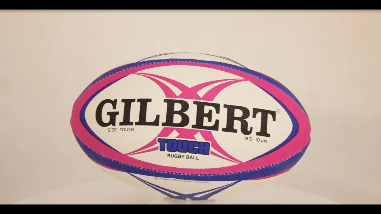 Gilbert Touch Training Rugby Ball - YouTube