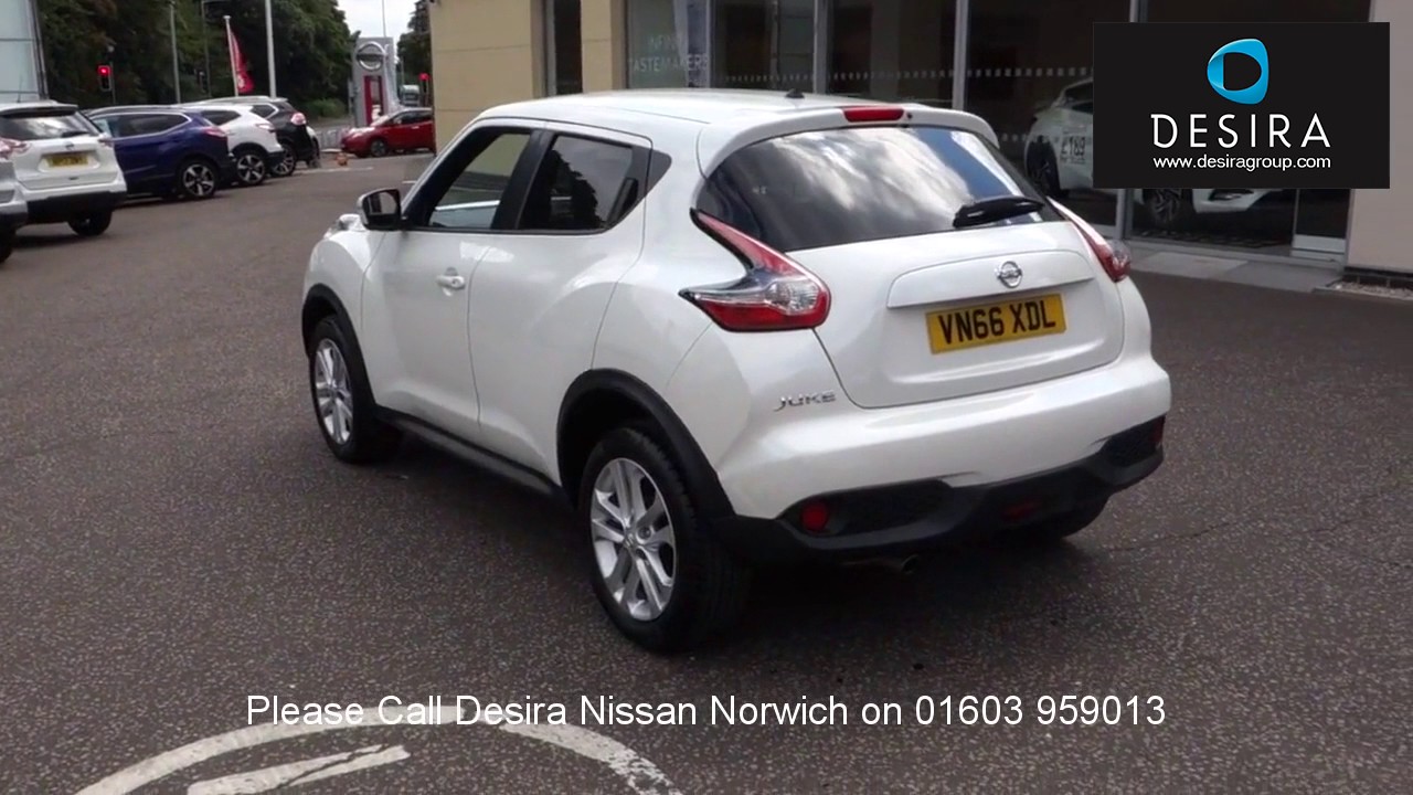 VN66XDL Nissan Juke Hatchback NConnecta 1.2l DESIRA VULCAN ROAD NISSAN