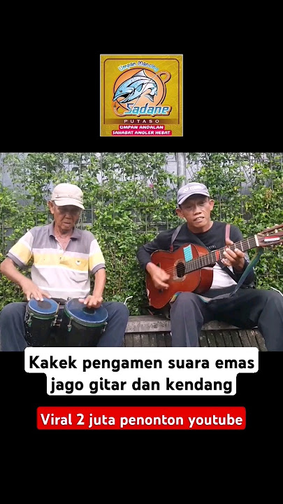 Kakek pengamen suara emas jago main gitar dan kendang viral jutaan penonton #shorts #sahabatpakbro