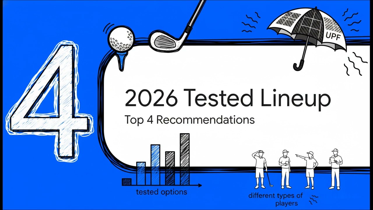 Best UV Umbrellas for Golf 2026: 5 Tested on the Course (68" to Compact)