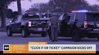 Police stepping up enforcement of Texas seatbelt laws