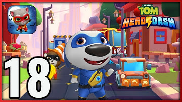 Talking Tom Hero Dash  Gameplay Walkthrough Part 18 - Obstacle Event (iOS, Android).