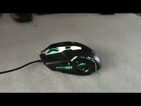 BAJEAL D2 gaming USB mouse 6-Button Adjustable 1200-3200DPI მაღაზია ტექნოსითი Tel.568-888-878