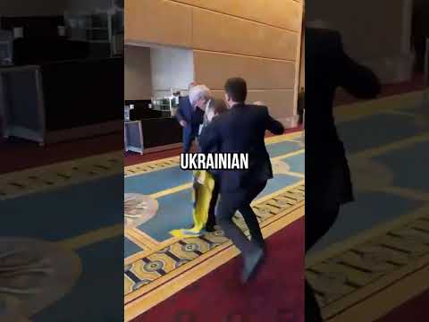 Ukrainian & Russian Diplomats Brawl