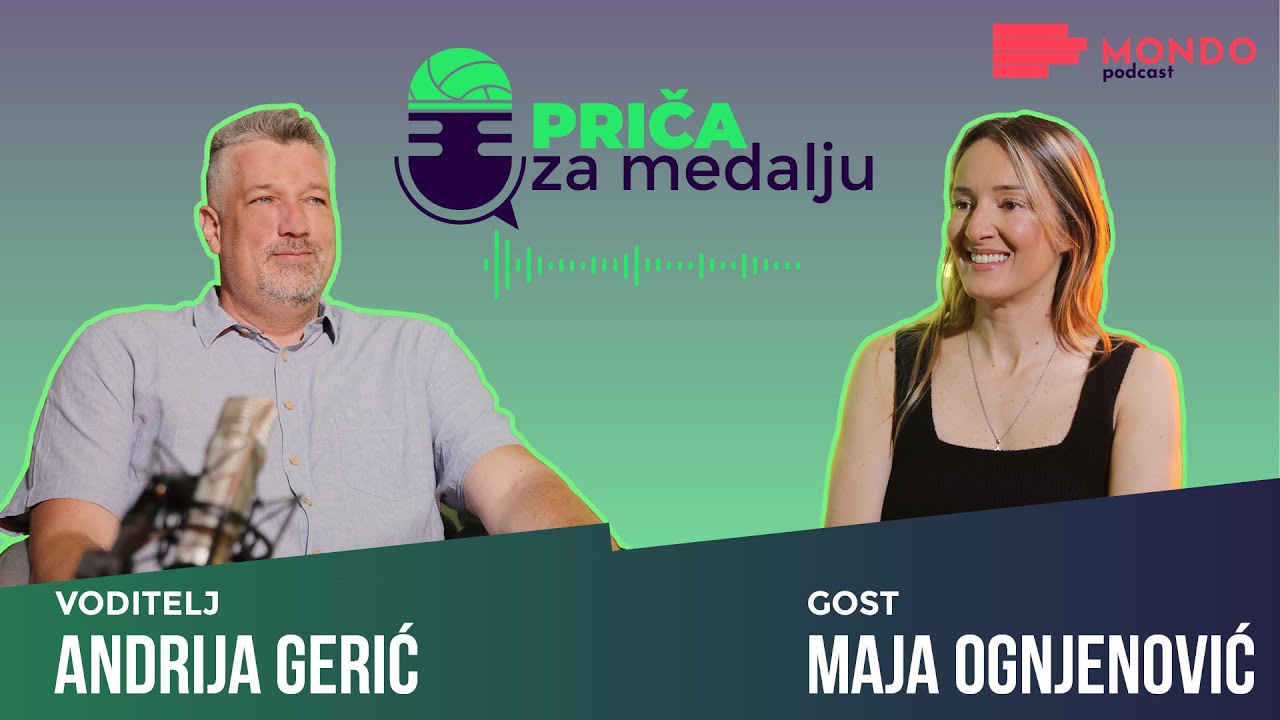 Maja Ognjenović o reprezentaciji Srbije i braku sa Danilom Ikodinovićem I Priča za medalju 22