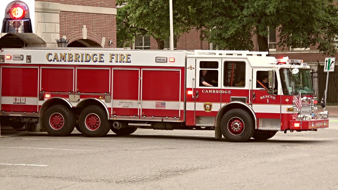 Cambridge Fire Department Rescue 1 CANCELLED YouTube