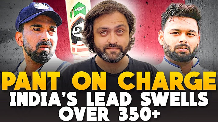 Pant on Charge as India leads swells up to 350+ | India vs England 2nd Test