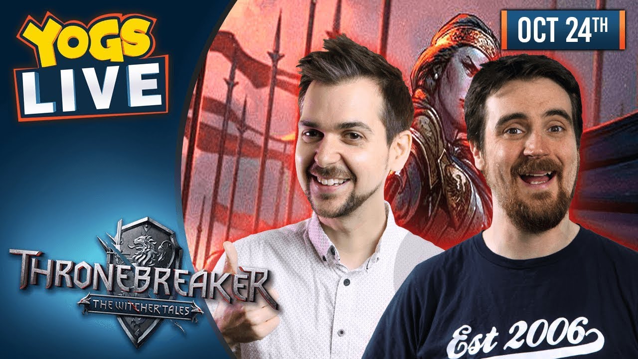 MORE WITCHER TALES! - Thronebreaker! w/ Lewis & Ben - 24th October 2018 #AD gaming logo