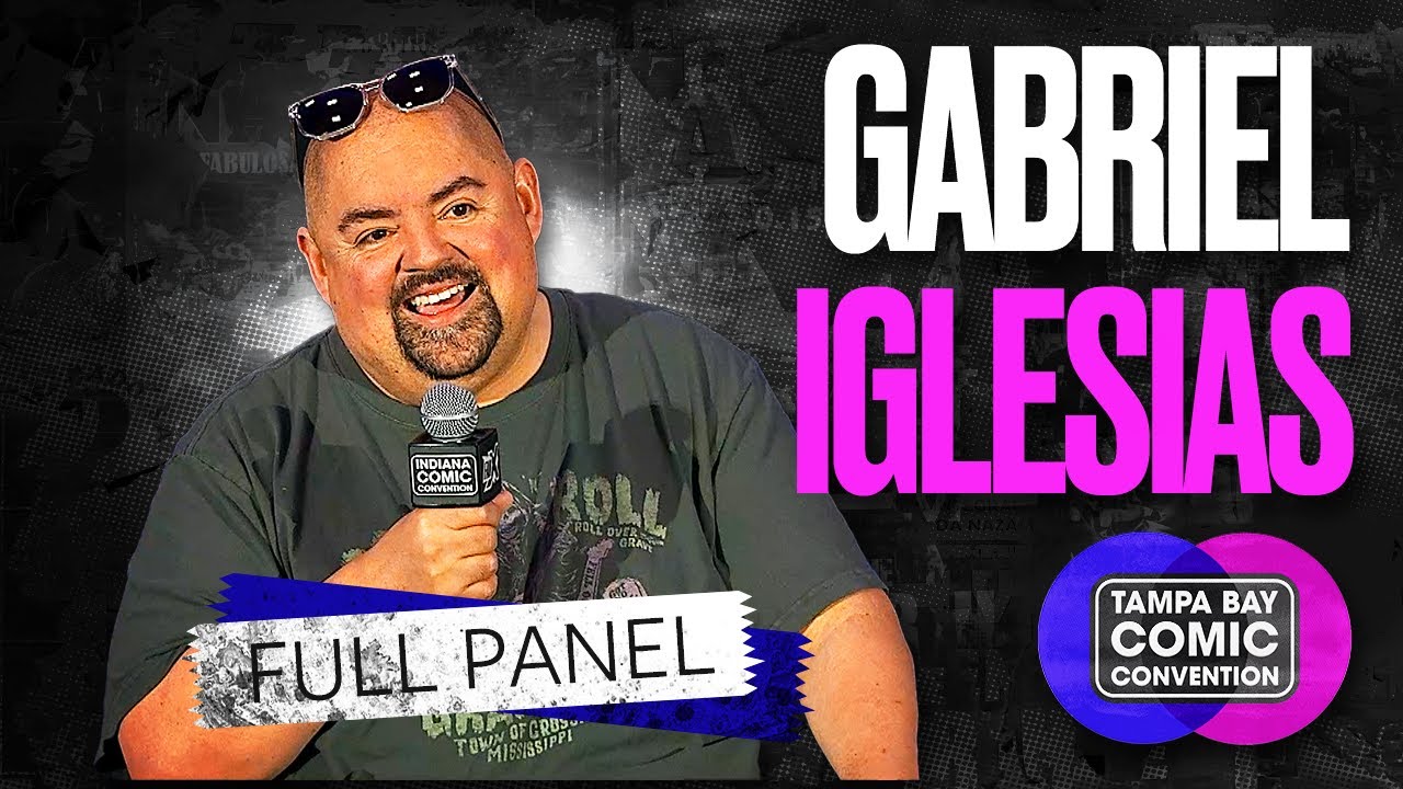 Gabriel Iglesias Brings the Laughs to Tampa Bay Comic Convention 2025!! 