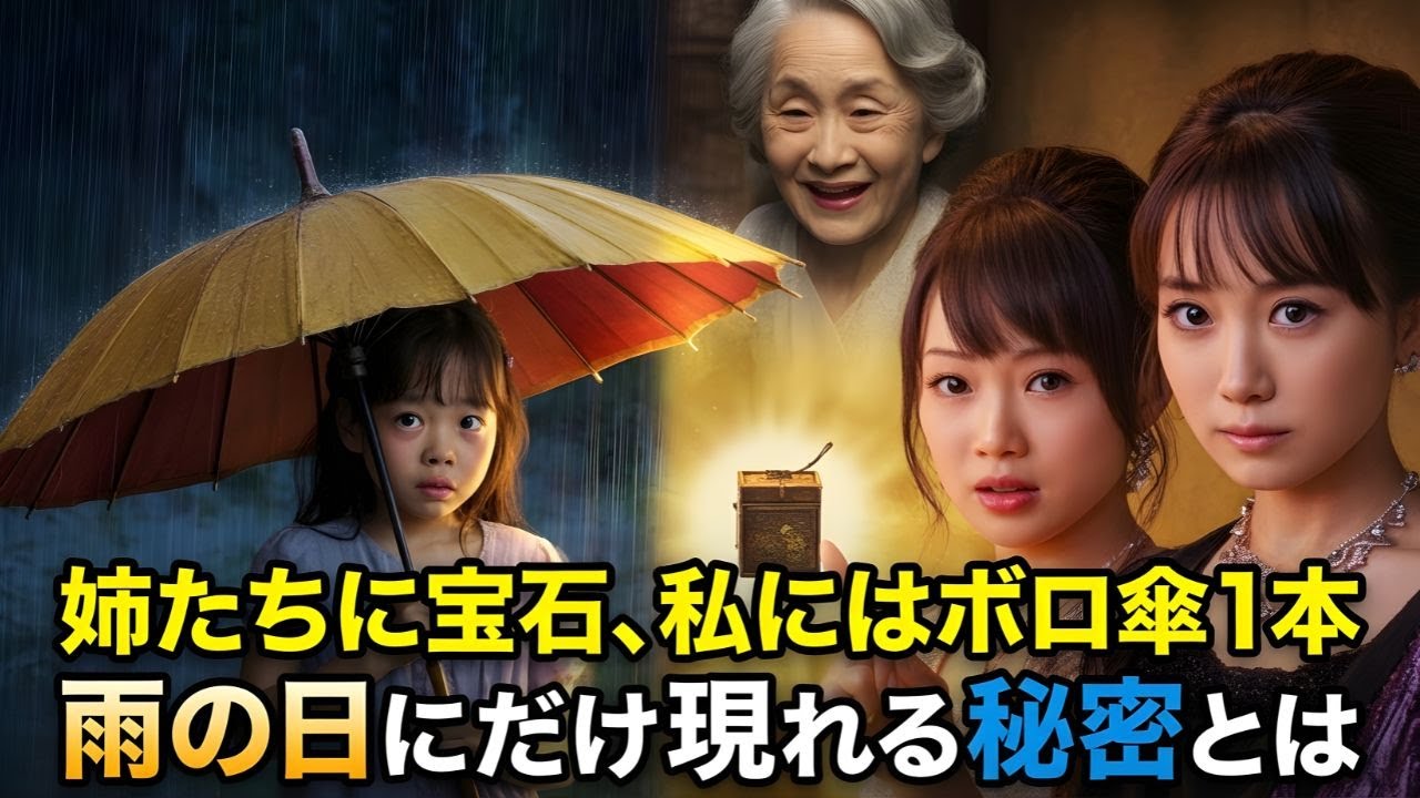 姉たちに宝石、私にはボロ傘1本──雨の日にだけ現れる秘密とは