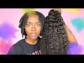 Putting on a Wig after ONE YEAR!😱|30" Closure Curly Wig| SuperNova Hair