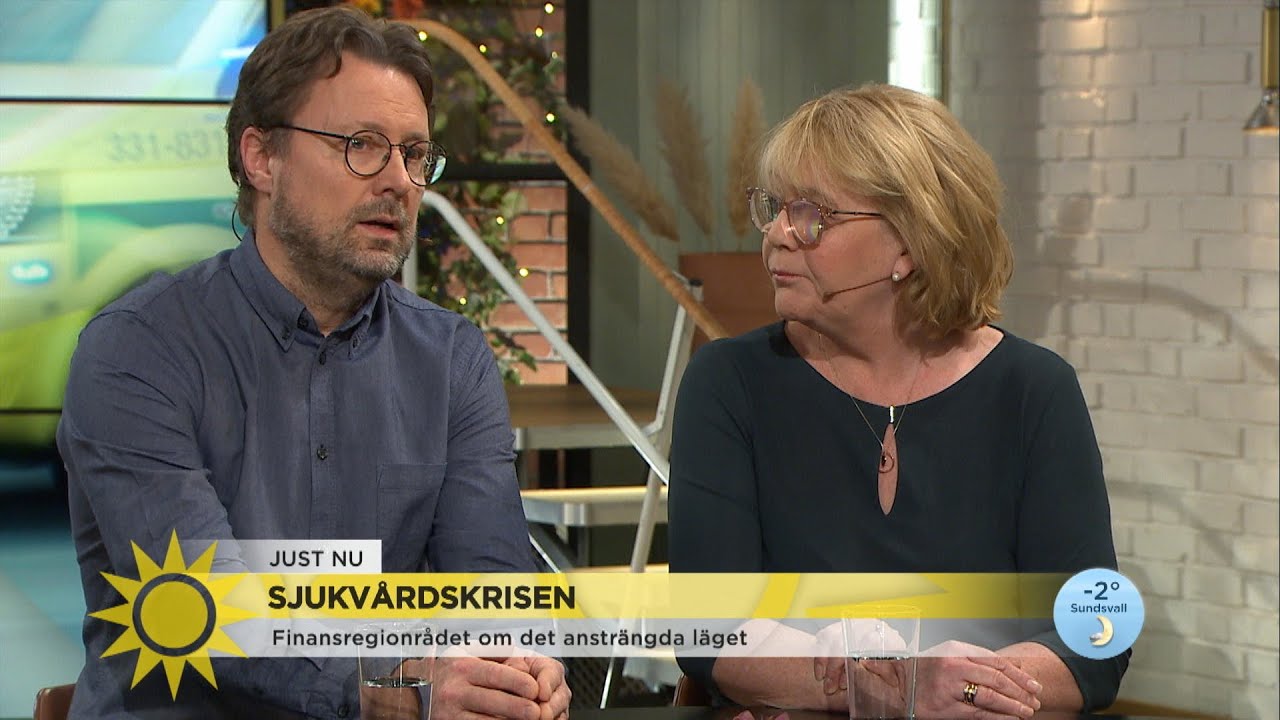 Överläkaren och finansregionrådet debatterar sjukhuskrisen: ”De resurserna har… - Nyhetsmorgon (TV4)