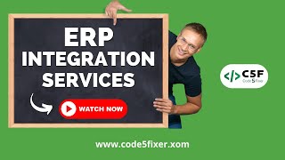 ERP Integration Services from Code5Fixer - C5F