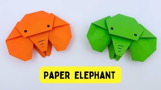 How To Make Easy Origami Paper Elephant For Kids / Craft Ideas / Paper Craft Easy / KIDS crafts