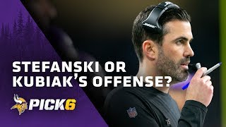 Pick 6 Mailbag: Is It Kevin Stefanski or Gary Kubiak's Offense | Minnesota Vikings