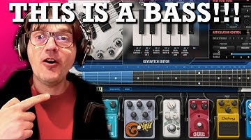 Virtual Bass Fingers Instrument by WAVES review and demo @AGDugros
