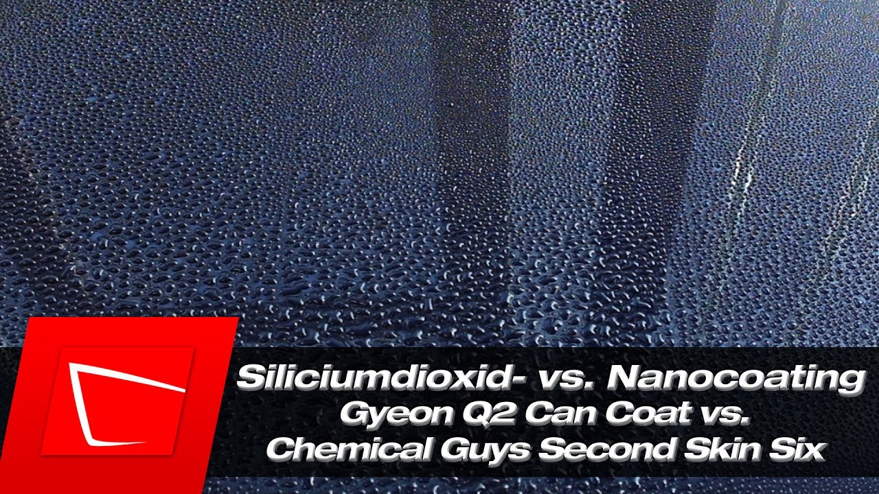 Gyeon Q2 Can Coat Keramikversiegelung vs. Chemical Guys SS6 Second Skin