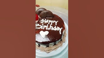 Thumbnail of Kue tart coklat mini #reels #cakeultah #birthdaycake #cakeulangtahun