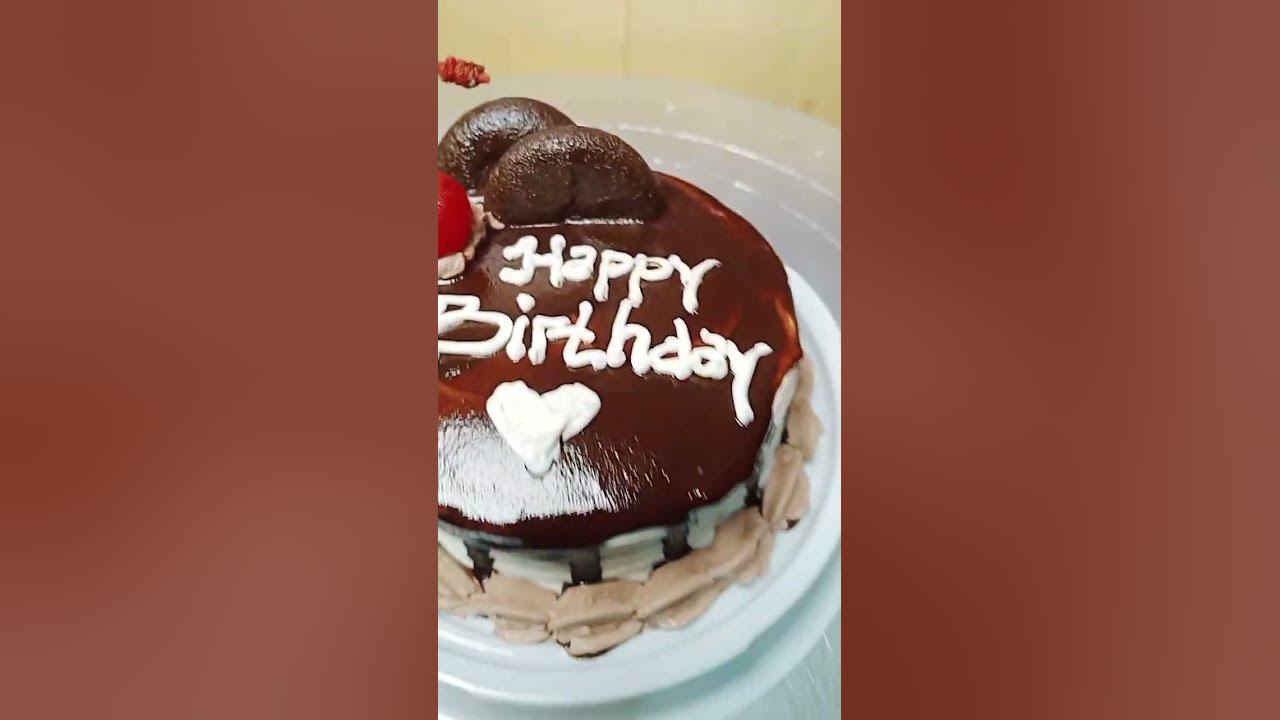 Kue tart coklat mini #reels #cakeultah #birthdaycake #cakeulangtahun