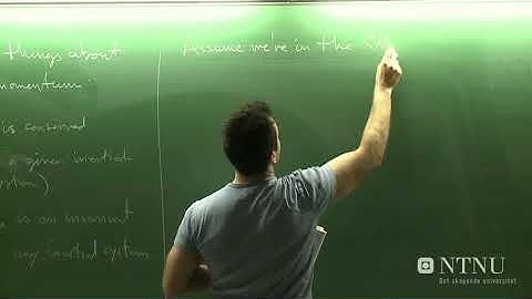 Classical Mechanics lecture 41 Threshold energy Part 1 - Jacob Linder