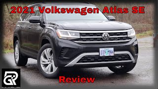 2021 Volkswagen Atlas SE with Technology Review