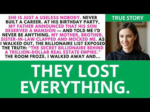 At His Birthday Party, My Father Gave My Brother a Mansion and Told Me I’d Never ... ｜ Sugar Revenge