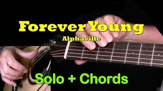 Thumbnail for Forever Young, Alphaville: Easy Guitar Lesson + TAB | GuitarNick