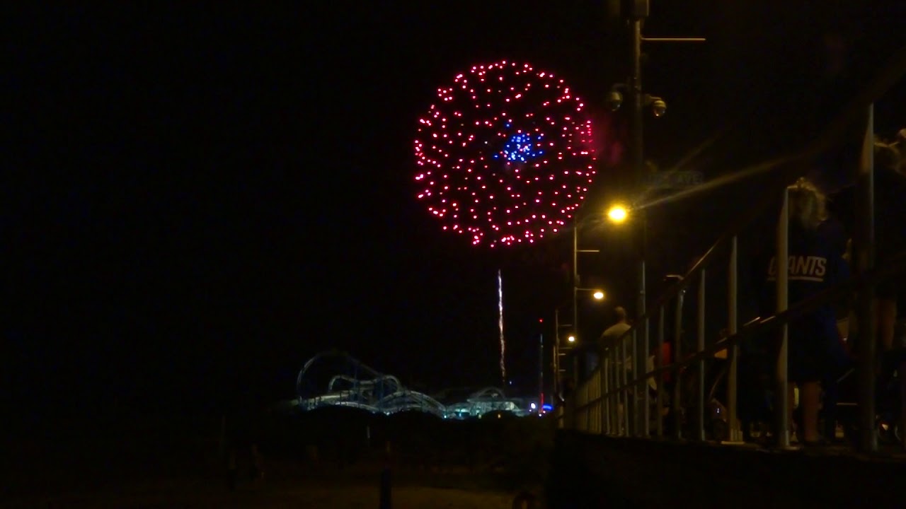 Wildwood, NJ Fireworks 2017 YouTube
