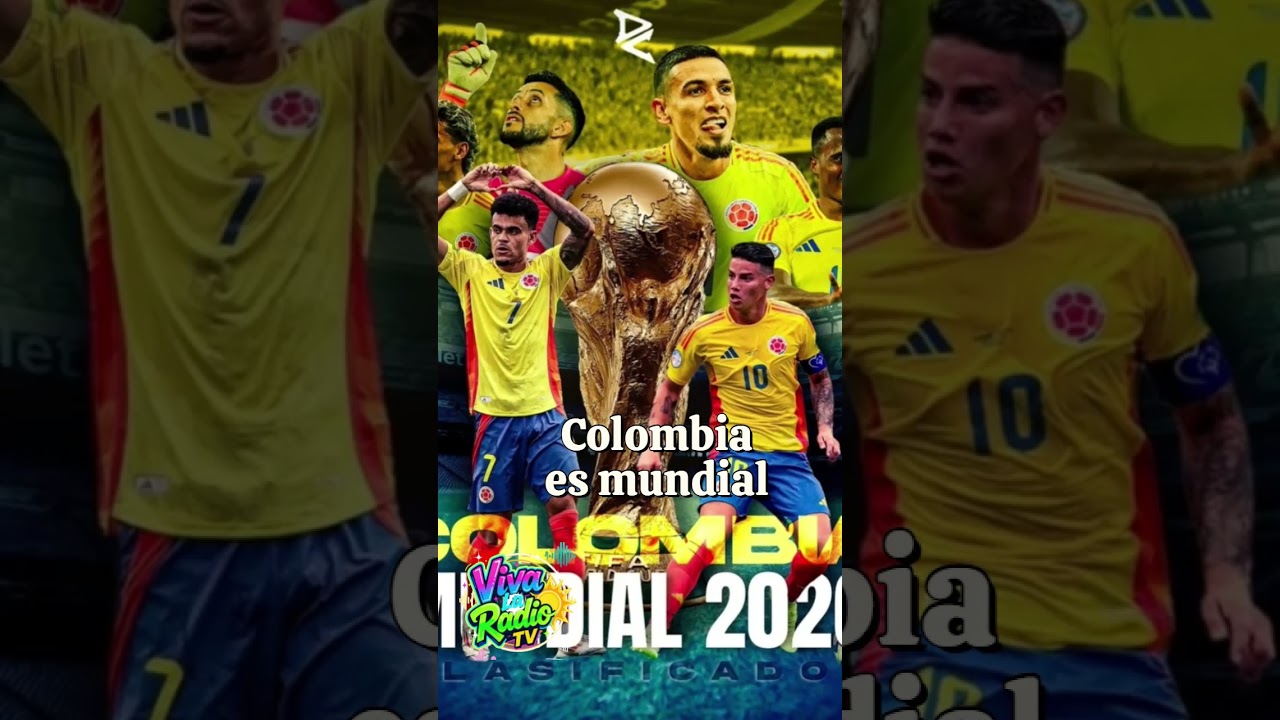 Colombia es mundial 😀 #vivalaradiotv