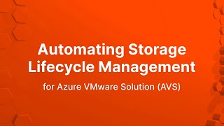 Automating Storage Lifecycle Management for Azure VMware Solution | ODFP263