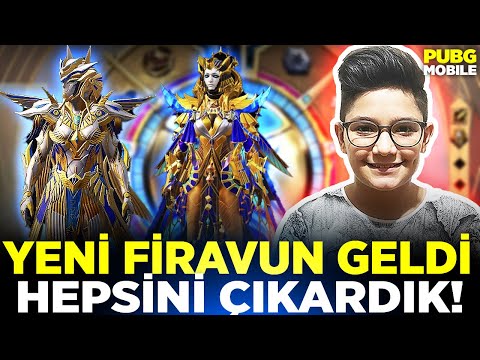 OHA!! 150.000 UC!! YENİ FİRAVUN SONUNDA GELDİ!! HEPSİNİ FULLEDİK!! - PUBG Mobile