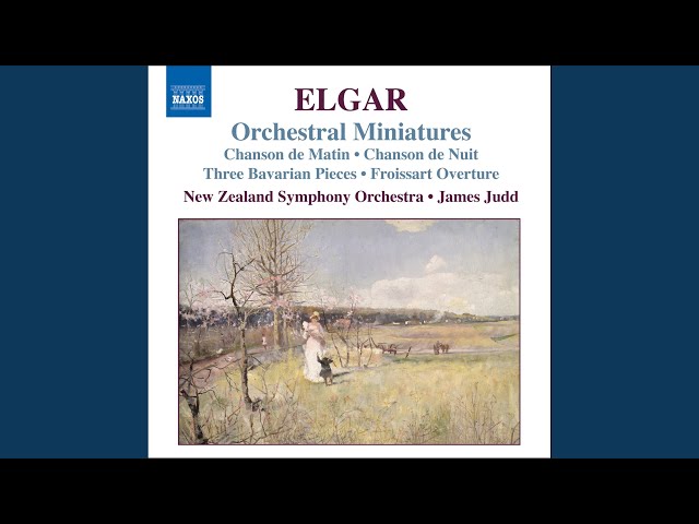 Elgar - 3 Pièces caractéristiques:Mazurka : Orch Symph Nouvelle Zélande / J. Judd