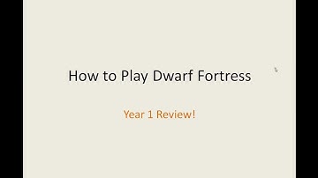 How to Play Dwarf Fortress -  Part 26: YEAR ONE REVIEW!