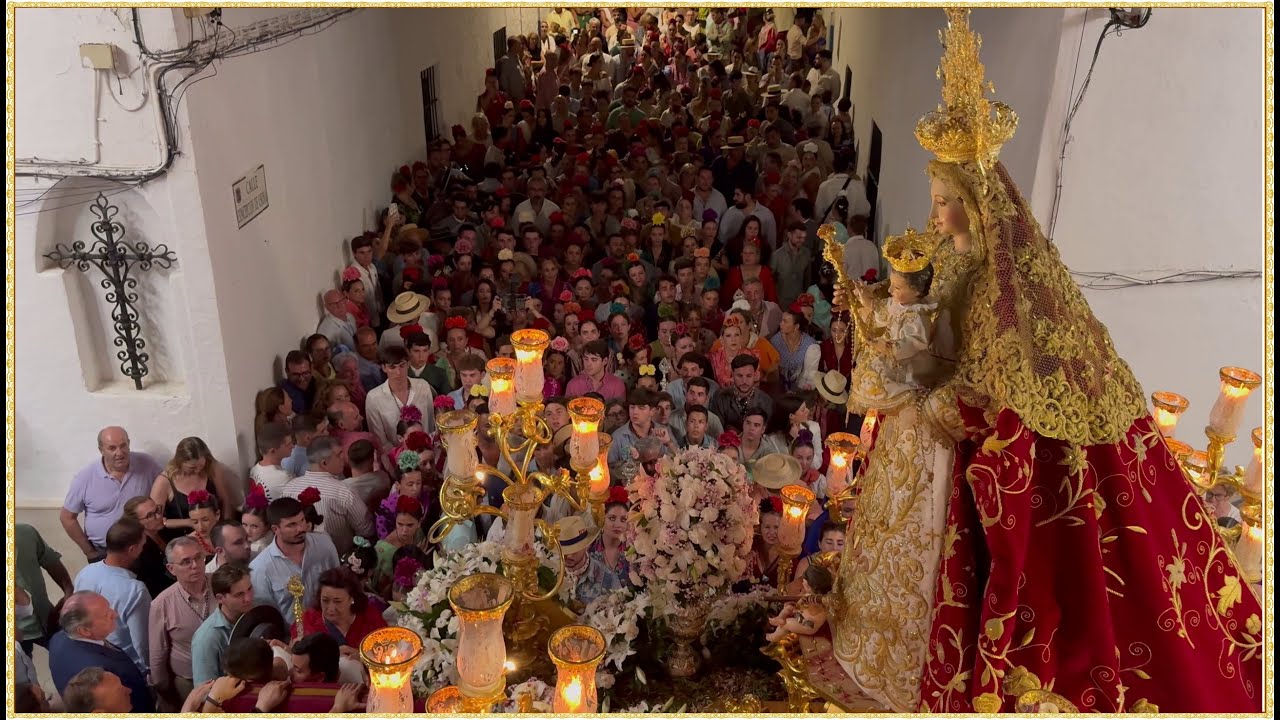 4K - NTRA SEÑORA DEL ROSARIO - SUBIDA CALLE REAL 2025 BURGUILLOS