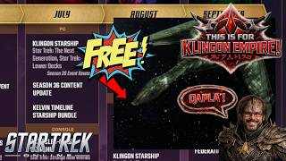 K'VORT CLASS COMING TO STAR TREK ONLINE?.. FOR FREE!? | UPDATED ROAD MAP & LATEST FROM STO
