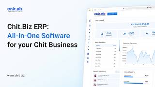 English - Chit.Biz ERP Overview: The Ultimate Solution for Chit Fund Companies screenshot 1
