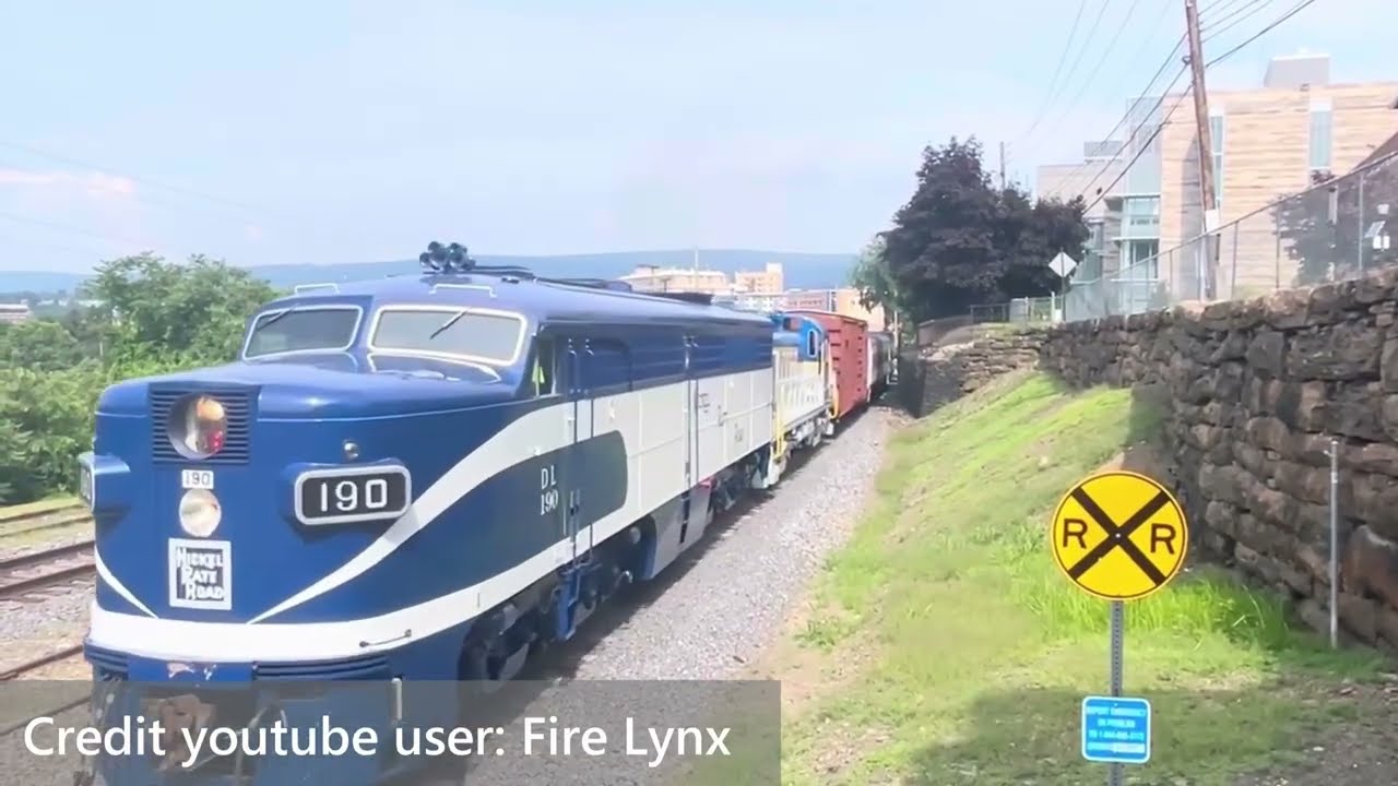 The story of  nickel plate road 190. The first PA to operate in the US in 50 years.