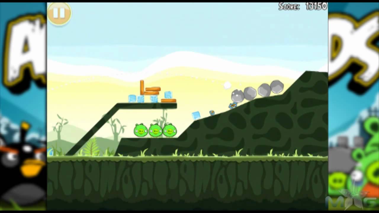 Angry Birds Poached Eggs Level 2-4 - YouTube