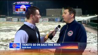 South Bend Cubs single game tickets on sale March 11