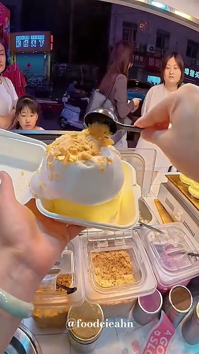 cereal cake #chinnesefood #cakedesign #dessert #pancake #cakedecorating #streetfood #shorts #sweet