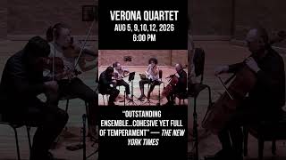 @veronaquartet7870 for 4 #concerts in #august #santafe #beethoven #brahms #mozart #newmexico